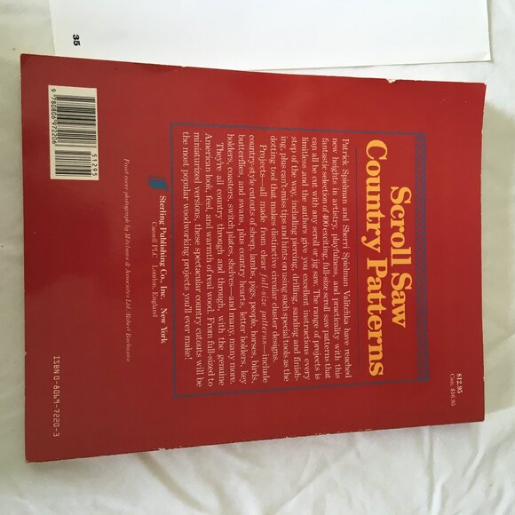 Scroll saw country patterns book 550 wood patterns woodworking designs - Picture 6 of 8